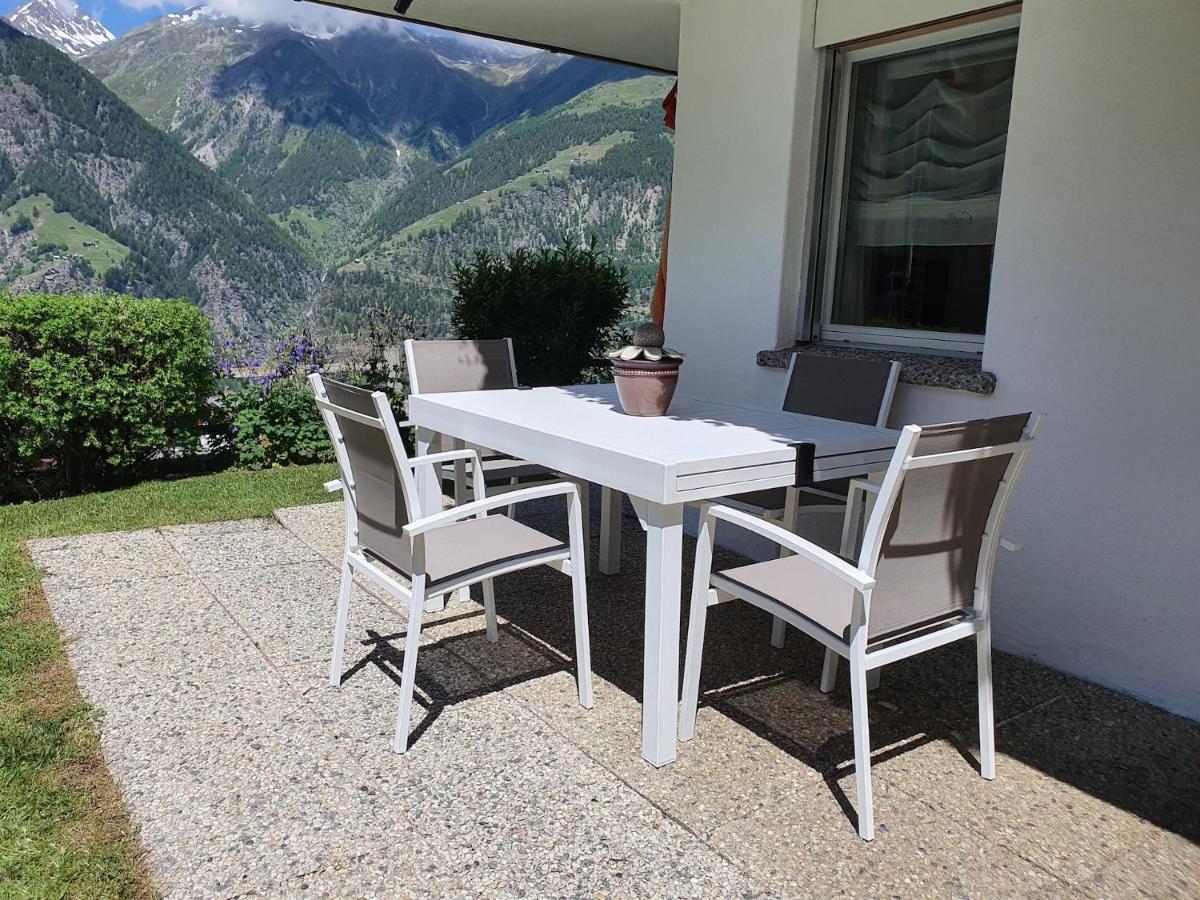 Chalet Schneevogul Grächen Екстериор снимка