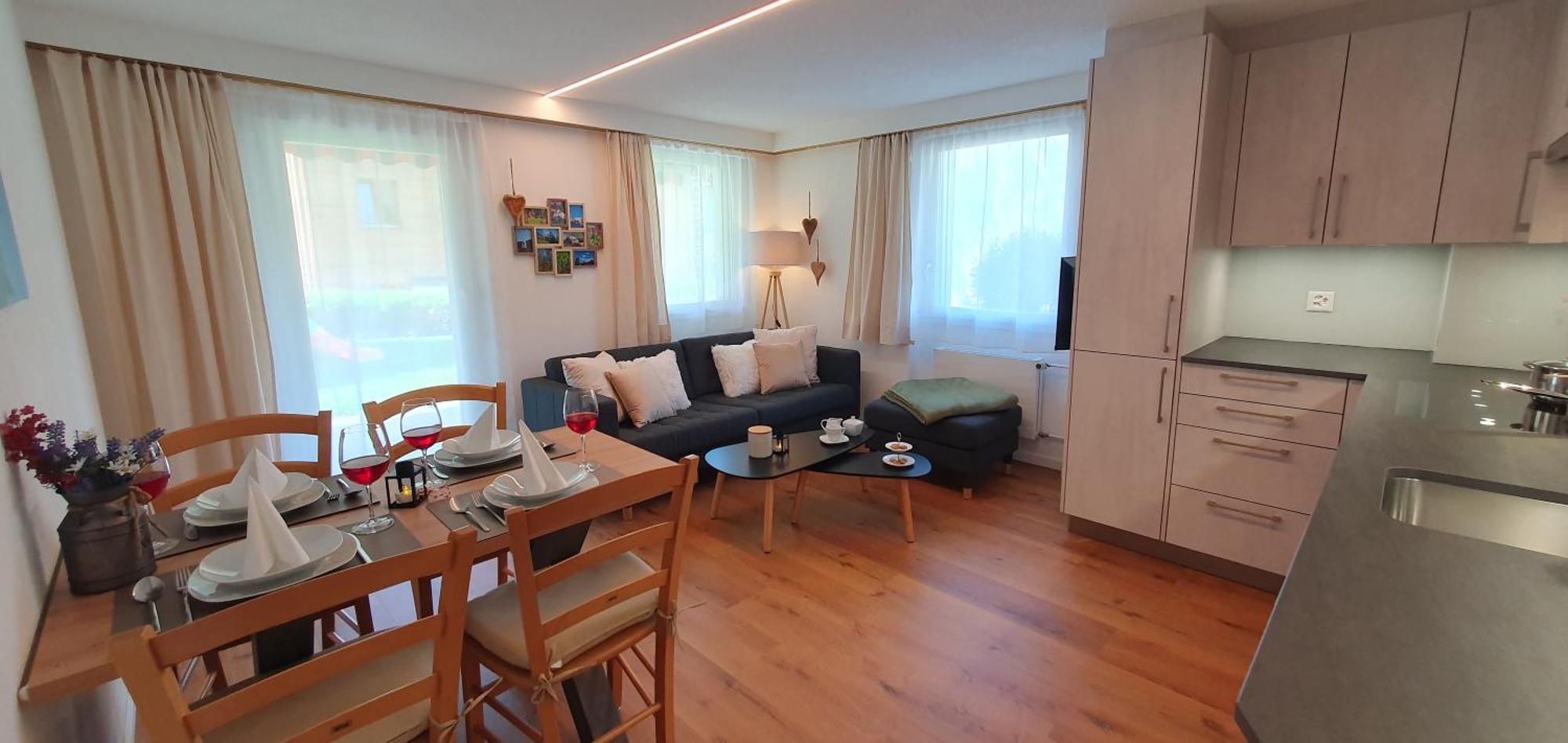 Chalet Schneevogul Grächen Екстериор снимка