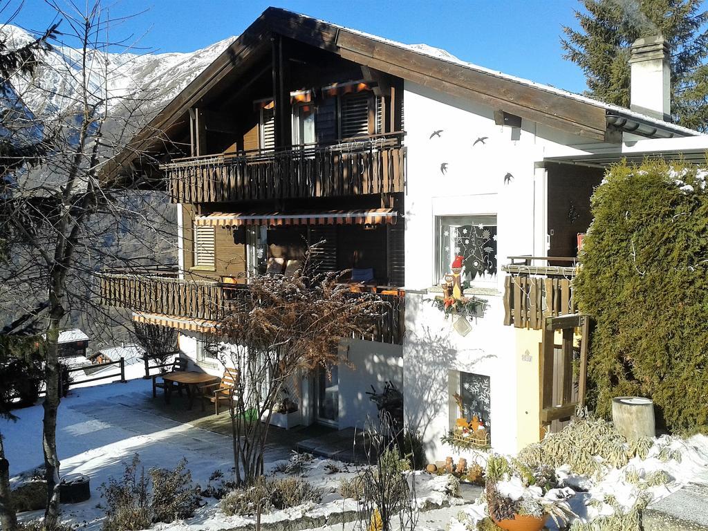 Chalet Schneevogul Grächen Екстериор снимка